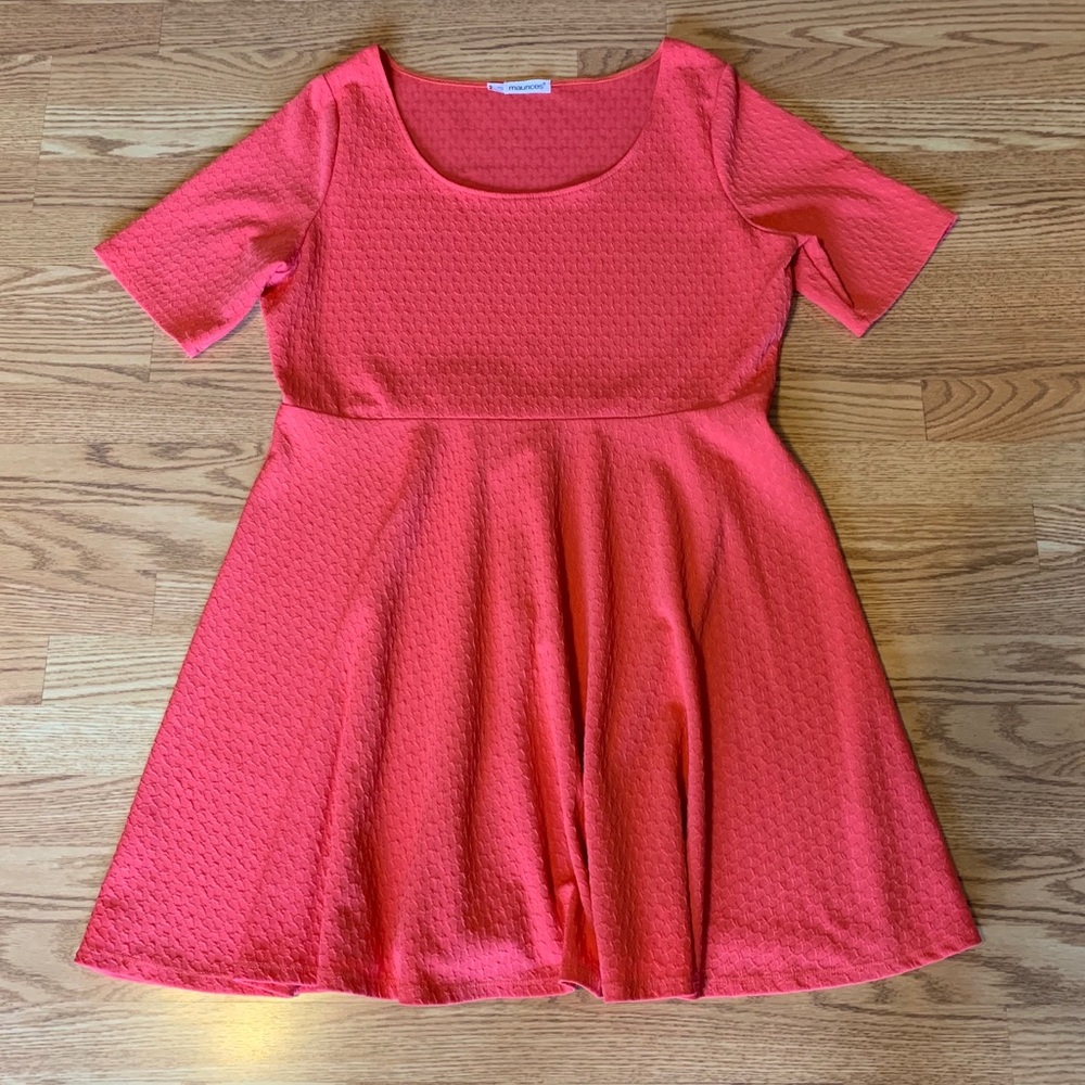 Like new Maurice’s coral dress